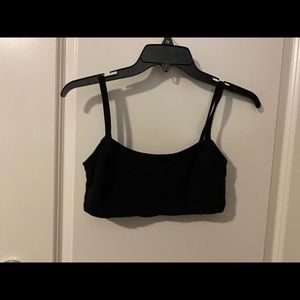 Black bralette